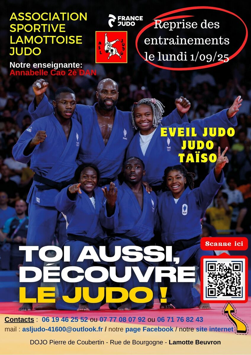 Rentrée au Dojo : c'est la semaine du 01 09 2025