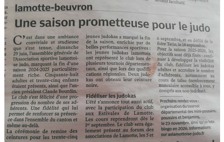 29 06 25 : Assemblée Générale et moment de convivialité